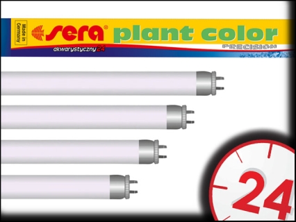 SERA PLANT COLOR T8 25W, 75cm - Świetlówka do akwarium