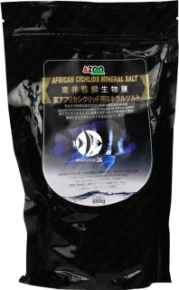 AZOO African Cichlids Mineral Salt 600g (AZ28009) - Specjalna sól do mineralizacji wody dla pielęgnic afrykańskich Tanganika, Malawi.