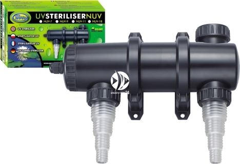 AQUA NOVA UV Steriliser NUVC-07 (NUVC-7) - Sterylizator UV 7W do oczek o pojemności do 3500l