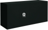 DIVERSA Szafka Aquatic 200x80x90cm (132433) - Minimalistyczna szafka pod akwarium w 11 kolorach do wyboru Czarny