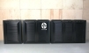 VIV Szafka Blinds 60x40x80cm Black (870-11BB) - Aluminiowa szafka pod akwarium