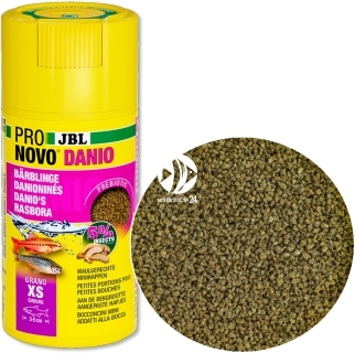 JBL ProNovo Danio Grano XS (31150) - Pokarm podstawowy, granulki dla brzanek i danio