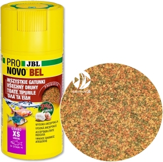 JBL ProNovo Bel Grano XS (31113) - Pokarm podstawowy dla wszystkich ryb akwariowych 3-5cm