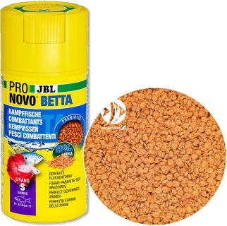 JBL ProNovo Betta Grano S (31308) - Pokarm podstawowy, granulki dla bojownika