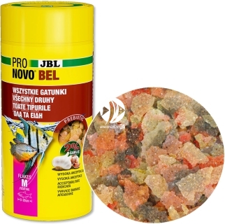 JBL ProNovo Bel Flakes M (31103) - Pokarm w płatkach dla wszystkich ryb