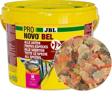 JBL ProNovo Bel Flakes M (31103) - Pokarm w płatkach dla wszystkich ryb