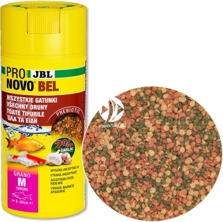 JBL ProNovo Bel Grano M (31121) - Pokarm podstawowy, tonący dla wszystkich ryb akwariowych 8-20cm