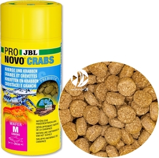 JBL ProNovo Crabs Wafer M (3156536) - Pokarm podstawowy w krążkach dla krabów i raków