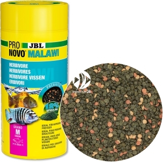 JBL ProNovo Malawi Grano M (3121000) - Pokarm dla pielęgnic Malawi i Tanganika