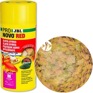 JBL ProNovo Red Flakes M (3131136) - Pokarm dla złotych rybek