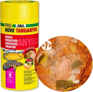 JBL ProNovo Tanganyika Flakes M (3120036) - Pokarm dla pielęgnic Tanganika i Malawi