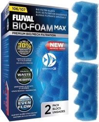 FLUVAL Bio Foam Max 107 (2szt) (A187) - Gąbka do filtra 107, 106