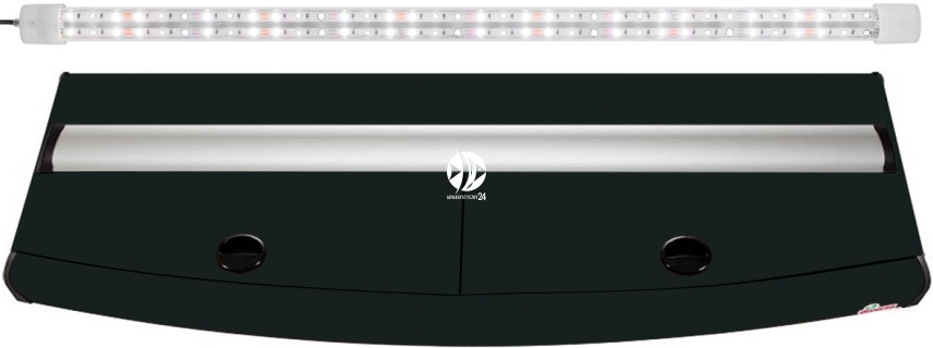 DIVERSA Pokrywa Platino AP LED 100x40cm (1x20W) (116743) - Profilowana aluminiowa obudowa z oświetleniem LED