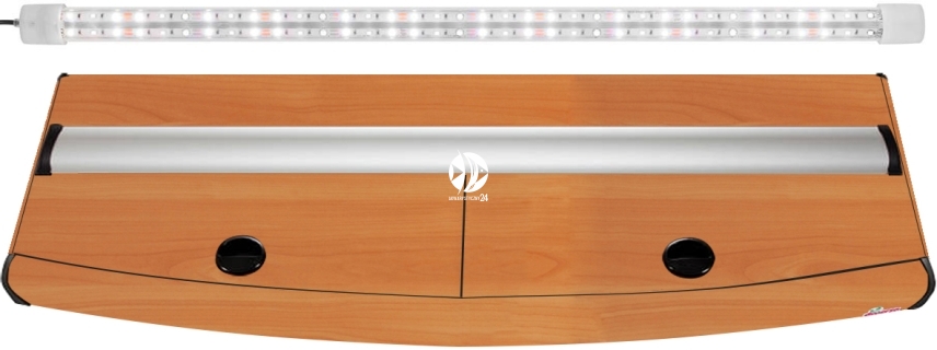 DIVERSA Pokrywa Platino AP LED 100x40cm (1x20W) (116743) - Profilowana aluminiowa obudowa z oświetleniem LED