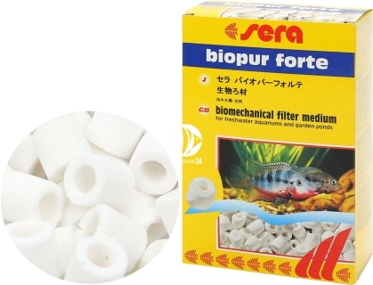 SERA BioPur Forte 800ml (08422) - Biologiczny wkład do filtra do akwarium (ceramika)
