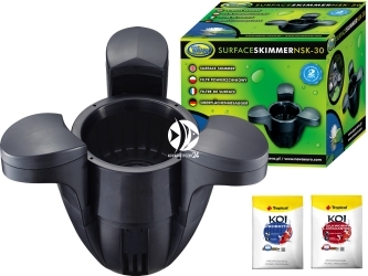 AQUA NOVA Surface Skimmer NSK-30 (NSK-30) - Skimmer do stawu ze zintegrowaną pompą