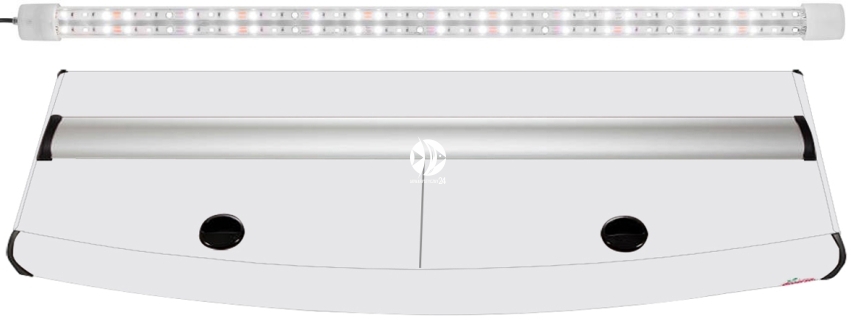 DIVERSA Pokrywa Platino AP LED 120x40cm (1x24W) (116801) - Profilowana aluminiowa obudowa z oświetleniem LED