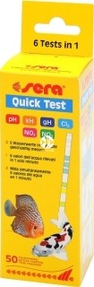 SERA Quick Test (04960) - Test paskowy do szybkiej analizy wody.