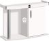 DIVERSA Szafka Comfort AP 100x40x67cm (118397) - Szafka profilowana pod akwarium w 11 kolorach do wyboru Biały