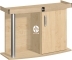 DIVERSA Szafka Comfort AP 100x40x67cm (118397) - Szafka profilowana pod akwarium w 11 kolorach do wyboru Klon