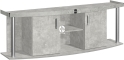 DIVERSA Szafka Comfort AP 200x80x67cm (130336) - Szafka profilowana pod akwarium w 11 kolorach do wyboru Beton