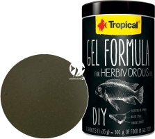 TROPICAL Gel Formula For Herbivorous Fish 1000ml/105g (3x35g) (61726) - Pokarm dla roślinożernych i wszystkożernych ryb