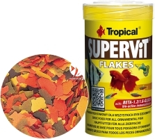 TROPICAL Supervit 100ml/20g (77103) - Wieloskładnikowy, podstawowy pokarm z beta-glukanem