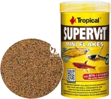 TROPICAL Supervit Mini Flakes 250ml/110g (77114) - Pokarm płatki dla ryb