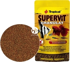 TROPICAL Supervit Granulat 10g - Saszetka (61401) - Podstawowy pokarm dla ryb