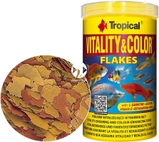 TROPICAL Vitality & Color 1000ml/200g (77146) - Wybarwiający pokarm płatkowany z astaksantyną