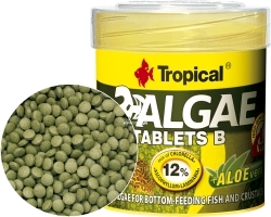 TROPICAL 3-Algae Tablets B 50ml/36g 200 sztuk (20742) - Tonące tabletki dla ryb dennych i skorupiaków