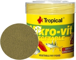 TROPICAL Mikro-Vit Vegetable 50ml/32g (77612) - Pokarm dla narybku