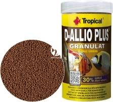 TROPICAL D-Allio Plus Granulat 250ml/150g (60624) - Wieloskładnikowy pokarm granulowany z czosnkiem