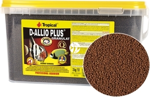 TROPICAL D-Allio Plus Granulat 5L/3kg (60628) - Wieloskładnikowy pokarm granulowany z czosnkiem