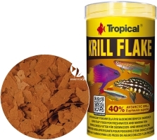 TROPICAL Krill Flake 500ml/100g (77245) - Wybarwiający pokarm z krylem dla wybrednych ryb