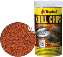 TROPICAL Krill Chips 250ml/125g (60844) - Pokarm wybarwiający z krylem