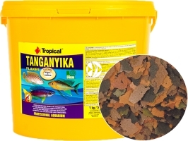 TROPICAL Tanganyika 5L/1kg (73587) - Wieloskładnikowy, podstawowy pokarm płatkowany dla pielęgnic z jeziora Tanganika