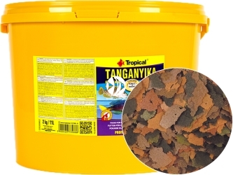TROPICAL Tanganyika 11L/2kg (73588) - Wieloskładnikowy, podstawowy pokarm płatkowany dla pielęgnic z jeziora Tanganika