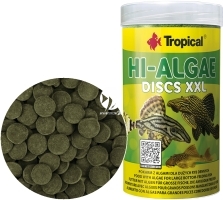 TROPICAL Hi-Algae Disc XXL 250ml/125g (61354) - Pokarm dla glonojadów, ryb dennych