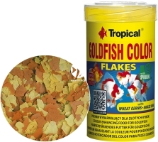 TROPICAL Goldfish Color 100ml/20g (77173) - Pokarm wybarwiający dla złotych rybek i karpi Koi