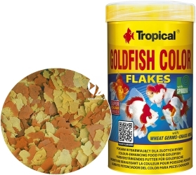 TROPICAL Goldfish Color 500ml/100g (77175) - Pokarm wybarwiający dla złotych rybek i karpi Koi