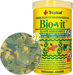 TROPICAL Bio-Vit 100ml/20g (77013) - Roślinny, podstawowy pokarm płatkowany
