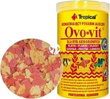 TROPICAL Ovo-Vit 1000ml/200g (77036) - Uzupełniający, wysokoenergetyczny pokarm z dodatkiem żółtek jaj