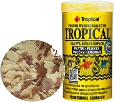 TROPICAL Tropical 250ml/50g (77024) - Wysokobiałkowy, podstawowy pokarm płatkowany