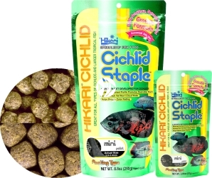 HIKARI Cichlid Staple (03111) - Pływający pokarm dla pielęgnic i innych ryb tropikalnych