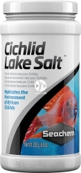 SEACHEM Cichlid Lake Salt 250g (Sea000095) - Sól do akwarium z pielęgnicami z biotopów Malawi, Tanganika, Victoria