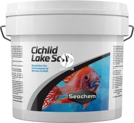 SEACHEM Cichlid Lake Salt 4kg (Sea000284) - Sól do akwarium z pielęgnicami z biotopów Malawi, Tanganika, Victoria