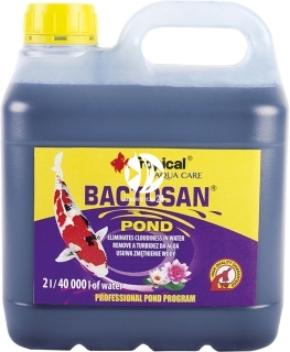 TROPICAL Bactosan Pond 2L (34228) - Preparat do klarowania wody w oczku wodnym, stawie