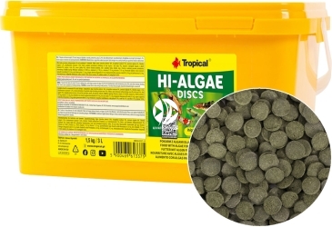 TROPICAL Hi-Algae Disc XXL 3L/1,5kg (61357) - Pokarm dla glonojadów, ryb dennych