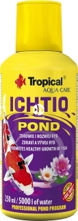 TROPICAL Ichtio Pond 250ml (32225) - Preparat do bezpiecznego i prawidłowego rozwoju ryb w oczku wodnym, stawie